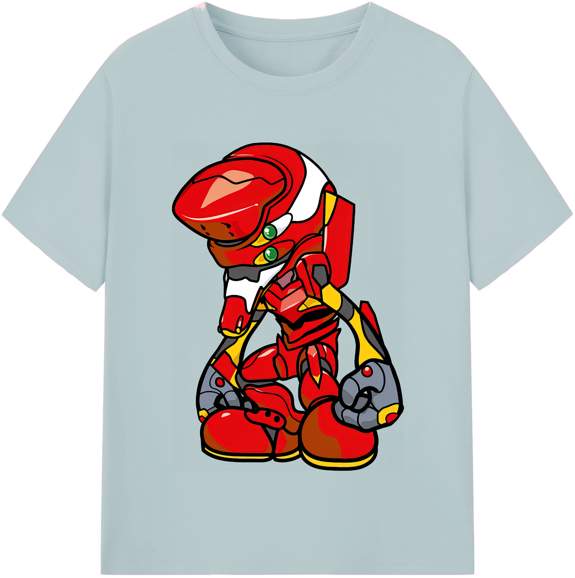 （画像用） EVA 新世紀エヴァンゲリオン 綿100％半袖Tシャツ（フロントプリント）
